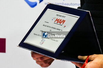 2023-12-03 - MVP prize of Serie A1 Femminile match between Reale Mutua Fenera Chieri '76 and UYBA Volley Busto Arsizio at Palafenera, Chieri (TO) - REALE MUTUA FENERA CHIERI 76 VS UYBA VOLLEY BUSTO ARSIZIO - SERIE A1 WOMEN - VOLLEYBALL