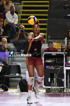 2023-10-22 - Plak Celeste Elle of Roma Volley Club - ROMA VOLLEY CLUB VS UYBA VOLLEY BUSTO ARSIZIO - SERIE A1 WOMEN - VOLLEYBALL