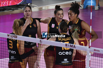 2023-10-22 - Exultation of Roma Volley Club - ROMA VOLLEY CLUB VS UYBA VOLLEY BUSTO ARSIZIO - SERIE A1 WOMEN - VOLLEYBALL