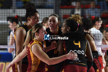 2023-10-22 - Roma Volley Club Exultation Team - ROMA VOLLEY CLUB VS UYBA VOLLEY BUSTO ARSIZIO - SERIE A1 WOMEN - VOLLEYBALL