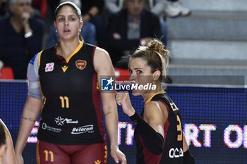 2023-10-22 - Bechis Marta of Roma Volley Club Exultation - ROMA VOLLEY CLUB VS UYBA VOLLEY BUSTO ARSIZIO - SERIE A1 WOMEN - VOLLEYBALL