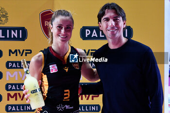 2023-11-04 - Alessandro Onorato and Marta Bechis - ROMA VOLLEY CLUB VS VOLLEY BERGAMO 1991 - SERIE A1 WOMEN - VOLLEYBALL