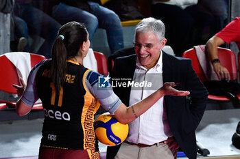 2023-11-04 - Giuseppe Cuccarini of Roma Volley Club - ROMA VOLLEY CLUB VS VOLLEY BERGAMO 1991 - SERIE A1 WOMEN - VOLLEYBALL