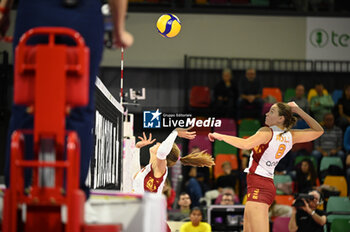 2023-11-01 - Marta Bechis (Roma Volley Club) setter to Rucli - IL BISONTE FIRENZE VS ROMA VOLLEY CLUB - SERIE A1 WOMEN - VOLLEYBALL