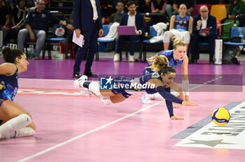 2023-11-01 - Giulia Leonardi (Il Bisonte Volley) defense - IL BISONTE FIRENZE VS ROMA VOLLEY CLUB - SERIE A1 WOMEN - VOLLEYBALL