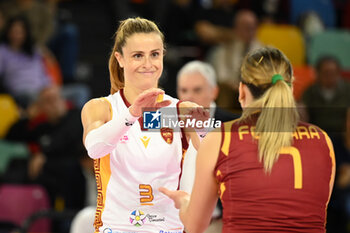 2023-11-01 - Marta Bechis (Roma Volley Club) with Martina Ferrara - IL BISONTE FIRENZE VS ROMA VOLLEY CLUB - SERIE A1 WOMEN - VOLLEYBALL