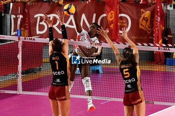 2023-12-03 - Anna Adelusi (Cuneo Granda Volley) - ROMA VOLLEY CLUB VS CUNEO GRANDA VOLLEY - SERIE A1 WOMEN - VOLLEYBALL