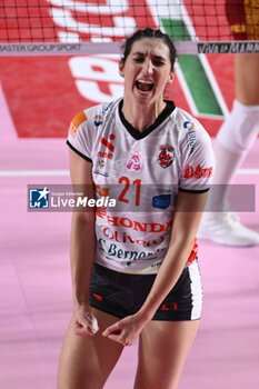 2023-12-03 - Beatrice Molinaro of Honda Olivero S. Bernardo Cuneo during the 10th round of the Serie A1 Women's Volleyball Championship between Roma Volley Club and Honda Olivero S. Bernardo Cuneo on 3 December 2023 at the Palazzetto dello Sport in Rome. - ROMA VOLLEY CLUB VS CUNEO GRANDA VOLLEY - SERIE A1 WOMEN - VOLLEYBALL