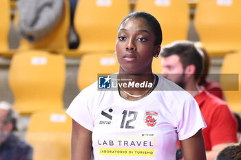 2023-12-03 - Terry Ruth of Honda Olivero S. Bernardo Cuneo during the 10th round of the Serie A1 Women's Volleyball Championship between Roma Volley Club and Honda Olivero S. Bernardo Cuneo on 3 December 2023 at the Palazzetto dello Sport in Rome. - ROMA VOLLEY CLUB VS CUNEO GRANDA VOLLEY - SERIE A1 WOMEN - VOLLEYBALL