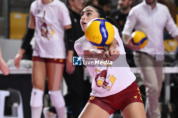 2023-12-03 - Sofia Valoppi of Roma Volley Club during the 10th round of the Serie A1 Women's Volleyball Championship between Roma Volley Club and Honda Olivero S. Bernardo Cuneo on 3 December 2023 at the Palazzetto dello Sport in Rome. - ROMA VOLLEY CLUB VS CUNEO GRANDA VOLLEY - SERIE A1 WOMEN - VOLLEYBALL