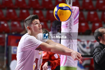 2023-12-03 - Giulia Melli of Roma Volley Club of Roma Volley Club during the 10th round of the Serie A1 Women's Volleyball Championship between Roma Volley Club and Honda Olivero S. Bernardo Cuneo on 3 December 2023 at the Palazzetto dello Sport in Rome. - ROMA VOLLEY CLUB VS CUNEO GRANDA VOLLEY - SERIE A1 WOMEN - VOLLEYBALL