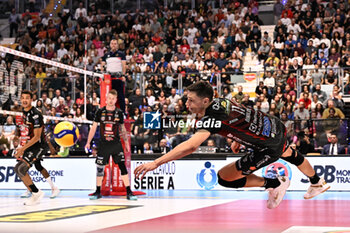 2023-11-01 - Defence of Nikolov Aleksandar (Cucine Lube Civitanova ) - FINAL - CUCINE LUBE CIVITANOVA VS SIR SUSA VIM PERUGIA - SUPERCOPPA - VOLLEYBALL