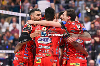 2023-11-01 - Celebration of Sir Susa Vim Perugia team. - FINAL - CUCINE LUBE CIVITANOVA VS SIR SUSA VIM PERUGIA - SUPERCOPPA - VOLLEYBALL