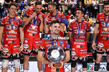 2023-11-01 - Wassim Ben Tara (Sir Susa Vim Perugia ) MPV of the match. - FINAL - CUCINE LUBE CIVITANOVA VS SIR SUSA VIM PERUGIA - SUPERCOPPA - VOLLEYBALL