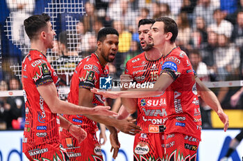 2023-11-01 - Celebration of Sir Susa Vim Perugia team. - FINAL - CUCINE LUBE CIVITANOVA VS SIR SUSA VIM PERUGIA - SUPERCOPPA - VOLLEYBALL