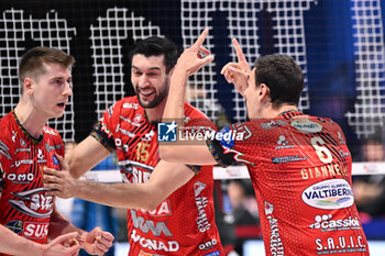 2023-11-01 - Celebration of Simone Giannelli ( Sir Susa Vim Perugia ). - FINAL - CUCINE LUBE CIVITANOVA VS SIR SUSA VIM PERUGIA - SUPERCOPPA - VOLLEYBALL