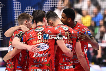 2023-11-01 - Celebration of Sir Susa Vim Perugia team. - FINAL - CUCINE LUBE CIVITANOVA VS SIR SUSA VIM PERUGIA - SUPERCOPPA - VOLLEYBALL