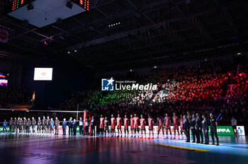 2023-11-01 - National anthem - FINAL - CUCINE LUBE CIVITANOVA VS SIR SUSA VIM PERUGIA - SUPERCOPPA - VOLLEYBALL