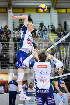 2023-01-15 - Wout D'Heer attack (Itas Trentino) - TOP VOLLEY CISTERNA VS ITAS TRENTINO - SUPERLEAGUE SERIE A - VOLLEYBALL