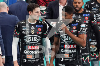 2023-01-15 - giannelli simone (n.6 sir safety susa perugia) wilfredo leon venero (n.9  sir safety susa perugia) - SIR SAFETY SUSA PERUGIA VS PALLAVOLO PADOVA - SUPERLEAGUE SERIE A - VOLLEYBALL