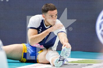 22/01/2023 - Salvatore Rossini during training before the match vs Perugia (Valsa Group Modena) - LEO SHOES MODENA VS SIR SAFETY SUSA PERUGIA - SUPERLEGA SERIE A - VOLLEY