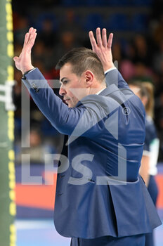 2023-01-21 - Gianlorenzo Blengini (Coach of Cucine Lube Civitanova) - CUCINE LUBE CIVITANOVA VS ITAS TRENTINO - SUPERLEAGUE SERIE A - VOLLEYBALL