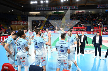 2023-02-05 - Top Volley Cisterna players take to the volleyball court - CUCINE LUBE CIVITANOVA VS TOP VOLLEY CISTERNA - SUPERLEAGUE SERIE A - VOLLEYBALL