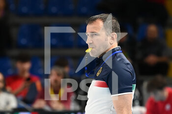 2023-02-05 - Massimo Florian of Altivole (Second referee of the match) - CUCINE LUBE CIVITANOVA VS TOP VOLLEY CISTERNA - SUPERLEAGUE SERIE A - VOLLEYBALL