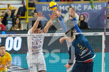 2023-02-19 - Block by Giovanni Sanguinetti - Valsa Group Modena Volley  - WITHU VERONA VS VALSA GROUP MODENA - SUPERLEAGUE SERIE A - VOLLEYBALL