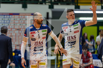 2023-03-22 - Matey Kaziyski and Gabriele Nelli (Trentino Volley) - PALYOFF - VERO VOLLEY MONZA VS ITAS TRENTINO - SUPERLEAGUE SERIE A - VOLLEYBALL