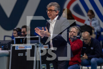 2023-03-22 - Head Coach Massimo Eccheli (Vero Volley Monza) - PALYOFF - VERO VOLLEY MONZA VS ITAS TRENTINO - SUPERLEAGUE SERIE A - VOLLEYBALL