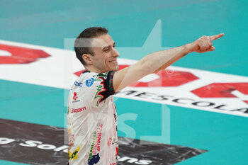 18/03/2023 - massimo colaci (n.13 sir safety susa perugia) - PLAY OFF - SIR SAFETY SUSA PERUGIA VS ALLIANZ MILANO - SUPERLEGA SERIE A - VOLLEY