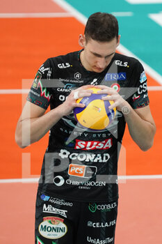 18/03/2023 - roberto russo (n.12 sir safety susa perugia) - PLAY OFF - SIR SAFETY SUSA PERUGIA VS ALLIANZ MILANO - SUPERLEGA SERIE A - VOLLEY