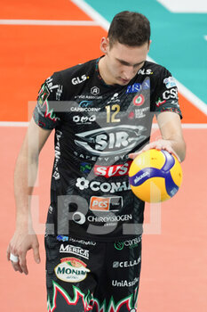 18/03/2023 - roberto russo (n.12 sir safety susa perugia) - PLAY OFF - SIR SAFETY SUSA PERUGIA VS ALLIANZ MILANO - SUPERLEGA SERIE A - VOLLEY