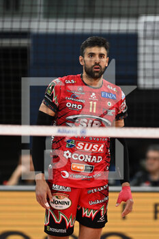 2023-03-22 - Piccinelli Alessandro Sir Safety Susa Perugia during the Volleyball Italian Serie A Men Superleague Championship Play Off - Allianz Power Volley Milano vs Sir Safety Volley Perugia, on March 22th, 2023, at Allianz Cloud, Milan, Italy Credit: Tiziano Ballabio - PLAY OFF - ALLIANZ MILANO VS SIR SAFETY SUSA PERUGIA - SUPERLEAGUE SERIE A - VOLLEYBALL