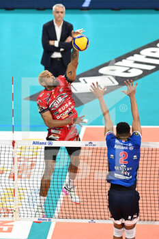 2023-03-22 - HERRERA JAIME Jesus Sir Safety Susa Perugia during the Volleyball Italian Serie A Men Superleague Championship Play Off - Allianz Power Volley Milano vs Sir Safety Volley Perugia, on March 22th, 2023, at Allianz Cloud, Milan, Italy Credit: Tiziano Ballabio - PLAY OFF - ALLIANZ MILANO VS SIR SAFETY SUSA PERUGIA - SUPERLEAGUE SERIE A - VOLLEYBALL