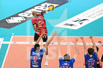 2023-03-22 - HERRERA JAIME Jesus Sir Safety Susa Perugia during the Volleyball Italian Serie A Men Superleague Championship Play Off - Allianz Power Volley Milano vs Sir Safety Volley Perugia, on March 22th, 2023, at Allianz Cloud, Milan, Italy Credit: Tiziano Ballabio - PLAY OFF - ALLIANZ MILANO VS SIR SAFETY SUSA PERUGIA - SUPERLEAGUE SERIE A - VOLLEYBALL
