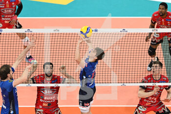 2023-03-22 - Porro Paolo of Allianz Power Volley Milano during the Volleyball Italian Serie A Men Superleague Championship Play Off - Allianz Power Volley Milano vs Sir Safety Volley Perugia, on March 22th, 2023, at Allianz Cloud, Milan, Italy Credit: Tiziano Ballabio - PLAY OFF - ALLIANZ MILANO VS SIR SAFETY SUSA PERUGIA - SUPERLEAGUE SERIE A - VOLLEYBALL