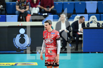 2023-03-22 - Giannelli Simone Sir Safety Susa Perugia during the Volleyball Italian Serie A Men Superleague Championship Play Off - Allianz Power Volley Milano vs Sir Safety Volley Perugia, on March 22th, 2023, at Allianz Cloud, Milan, Italy Credit: Tiziano Ballabio - PLAY OFF - ALLIANZ MILANO VS SIR SAFETY SUSA PERUGIA - SUPERLEAGUE SERIE A - VOLLEYBALL