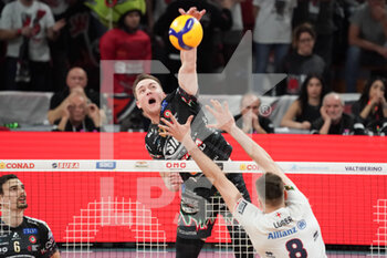 2023-03-26 - oleh plotnytskyi (n.17  sir safety susa perugia) - PLAY OFF - SIR SAFETY SUSA PERUGIA VS ALLIANZ MILANO - SUPERLEAGUE SERIE A - VOLLEYBALL