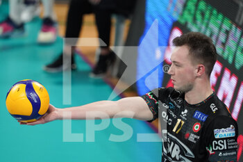 2023-03-26 - oleh plotnytskyi (n.17  sir safety susa perugia) - PLAY OFF - SIR SAFETY SUSA PERUGIA VS ALLIANZ MILANO - SUPERLEAGUE SERIE A - VOLLEYBALL