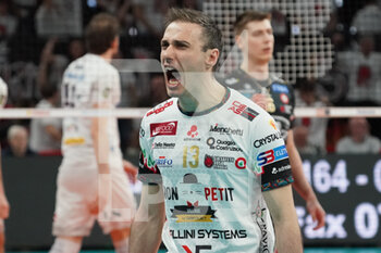 2023-03-26 - massimo colaci (n.13 sir safety susa perugia) rejoices - PLAY OFF - SIR SAFETY SUSA PERUGIA VS ALLIANZ MILANO - SUPERLEAGUE SERIE A - VOLLEYBALL