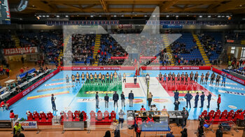 2023-03-26 - Cucine Lube Civitanova and WithU Verona players take to the volleyball court - PLAY OFF - CUCINE LUBE CIVITANOVA VS WITHU VERONA - SUPERLEAGUE SERIE A - VOLLEYBALL