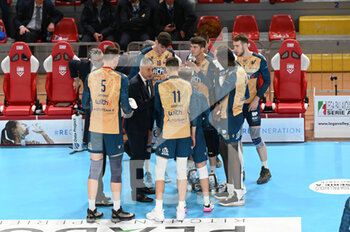 2023-03-26 - Time out of the WithU Verona team - PLAY OFF - CUCINE LUBE CIVITANOVA VS WITHU VERONA - SUPERLEAGUE SERIE A - VOLLEYBALL