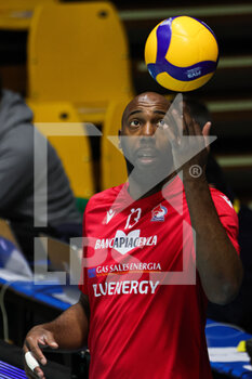 2023-03-26 - Aries Simon (Valsa Group Modena)(Gas Sales Bluenergy Piacenza) In action during the match of Gara 3 quarter of final Playoff Scudetto SuperLega championship season 22/23 at Palapanini in Modena (Italy) on 26th of March 2023
 - PLAY OFF - VALSA GROUP MODENA VS GAS SALES BLUENERGY PIACENZA - SUPERLEAGUE SERIE A - VOLLEYBALL