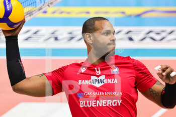 2023-03-26 - Yoandi Leal (Valsa Group Modena)(Gas Sales Bluenergy Piacenza) In action during the match of Gara 3 quarter of final Playoff Scudetto SuperLega championship season 22/23 at Palapanini in Modena (Italy) on 26th of March 2023
 - PLAY OFF - VALSA GROUP MODENA VS GAS SALES BLUENERGY PIACENZA - SUPERLEAGUE SERIE A - VOLLEYBALL