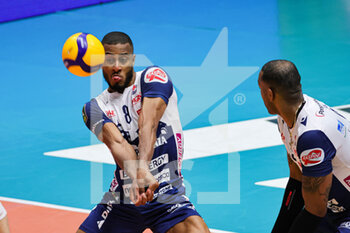 2023-03-26 - Ricardo Lucarelli (Valsa Group Modena)(Gas Sales Bluenergy Piacenza) In action during the match of Gara 3 quarter of final Playoff Scudetto SuperLega championship season 22/23 at Palapanini in Modena (Italy) on 26th of March 2023
 - PLAY OFF - VALSA GROUP MODENA VS GAS SALES BLUENERGY PIACENZA - SUPERLEAGUE SERIE A - VOLLEYBALL