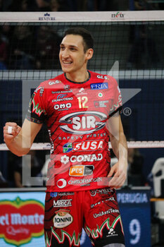 2023-04-02 - ROBERTO RUSSO (SIR SAFETY SUSA PERUGIA ) - PLAY OFF - ALLIANZ MILANO VS SIR SAFETY SUSA PERUGIA - SUPERLEAGUE SERIE A - VOLLEYBALL