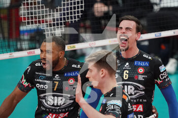 2023-04-10 - giannelli simone (n.6 sir safety susa perugia) rejoices - PLAY OFF - SIR SAFETY SUSA PERUGIA VS ALLIANZ MILANO - SUPERLEAGUE SERIE A - VOLLEYBALL