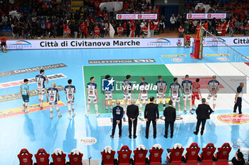 2023-05-10 - Itas Trentino players take to the volleyball court - PLAY OFF - FINAL - CUCINE LUBE CIVITANOVA VS ITAS TRENTINO - SUPERLEAGUE SERIE A - VOLLEYBALL